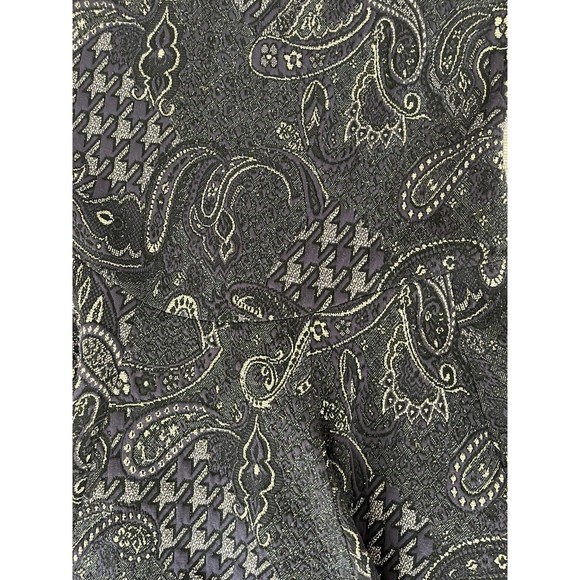 Danny & Nicole Women's 18 Blue Fit & Flare Tapestry Dress w/ Metallic Thread XL - Picture 2 of 8